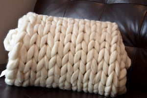 Handmade Merino Blanket